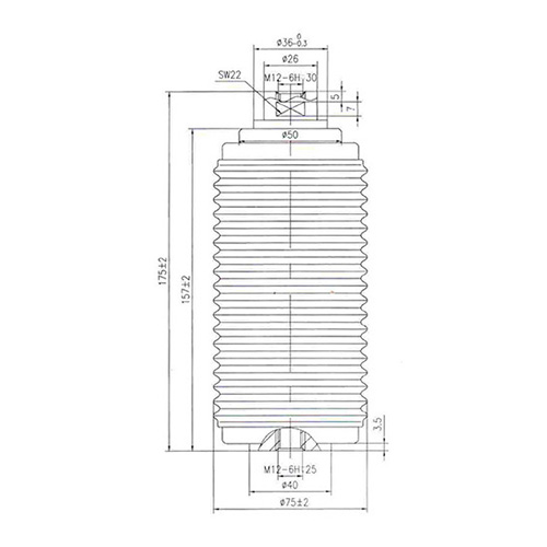 ZN28 VS1斷路器用真空滅弧室(208A)