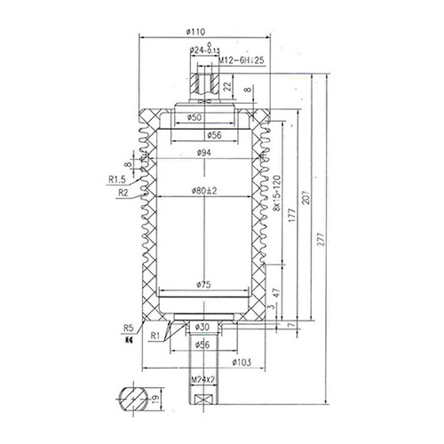 ZW32 VS1斷路器用真空滅弧室（603BR）